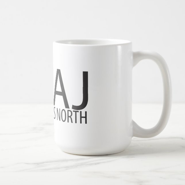 Taza De Café KWAJ nueve grados del norte (Derecha)