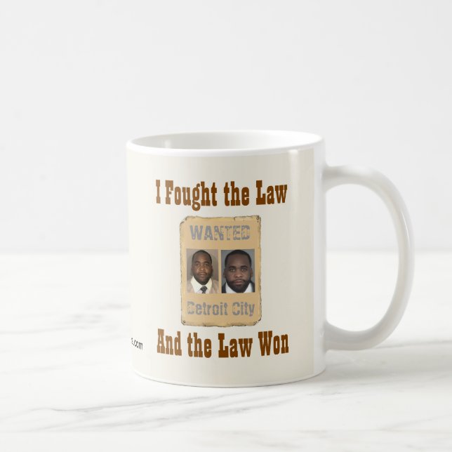 Taza De Café Kwame - luché la ley (Derecha)