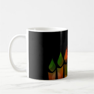 Taza De Café Kwanzaa Bokeh Kinara