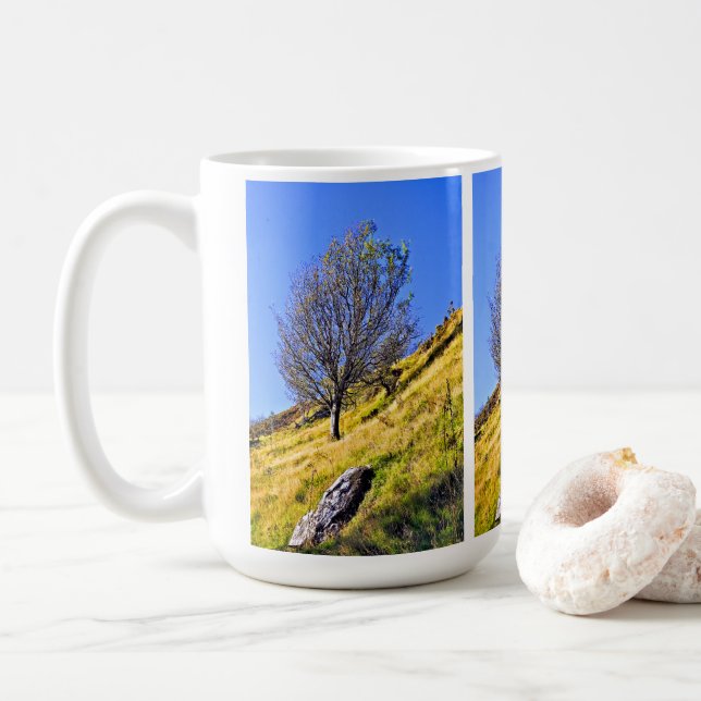 TAZA DE CAFÉ L0NE TREE (Con donut)