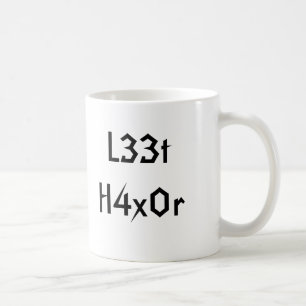 Taza De Café L33t H4x0r, L33t H4x0r