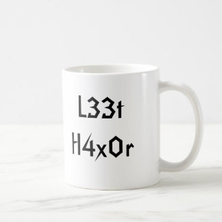 Taza De Café L33t H4x0r, L33t H4x0r