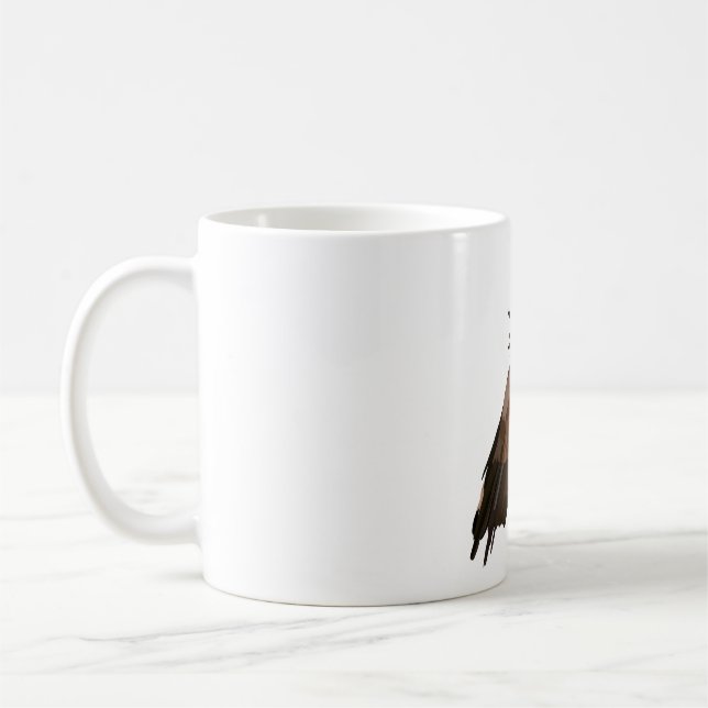 Taza De Café L es para Lappet Fact Vulture (Izquierda)