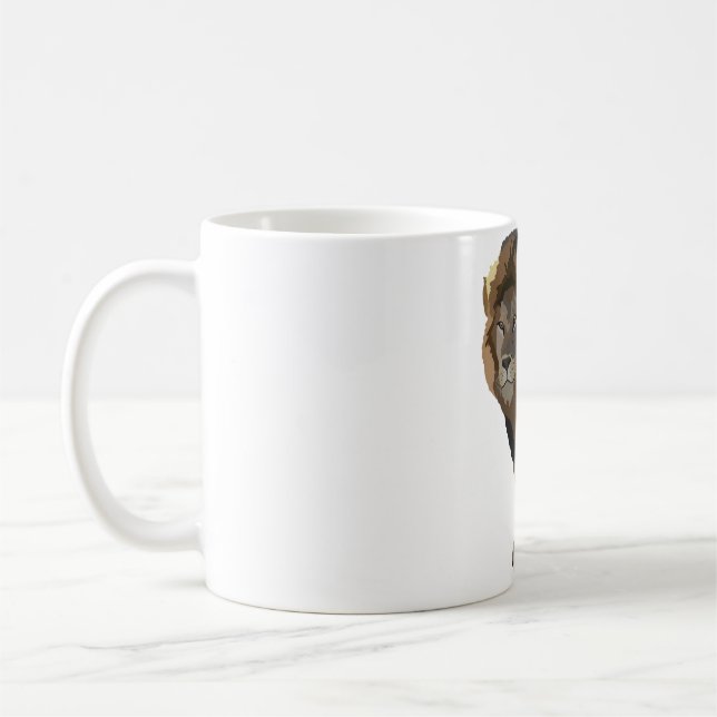 Taza De Café L es para Lion (Izquierda)