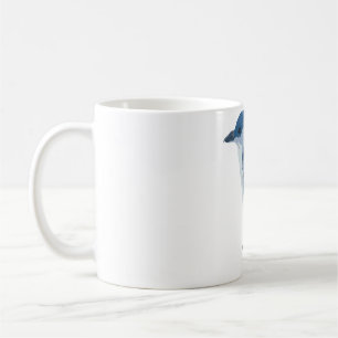 Taza De Café L es para Pequeño Pingüino Azul