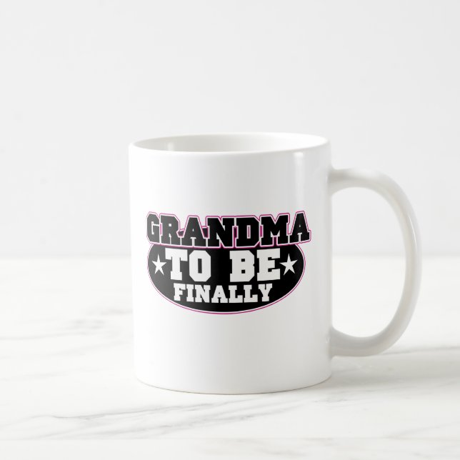 Taza De Café La abuela es finalmente (Derecha)
