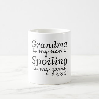 Taza De Café La abuela es mi nombre