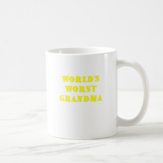 Taza De Café La abuela peor de los mundos (Derecha)