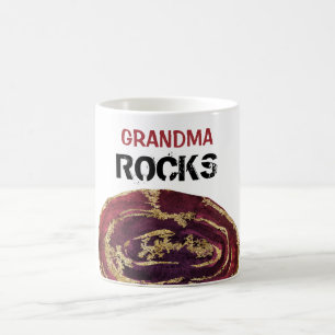 Taza De Café *~* La abuela roza la papelería de Purpurina agri