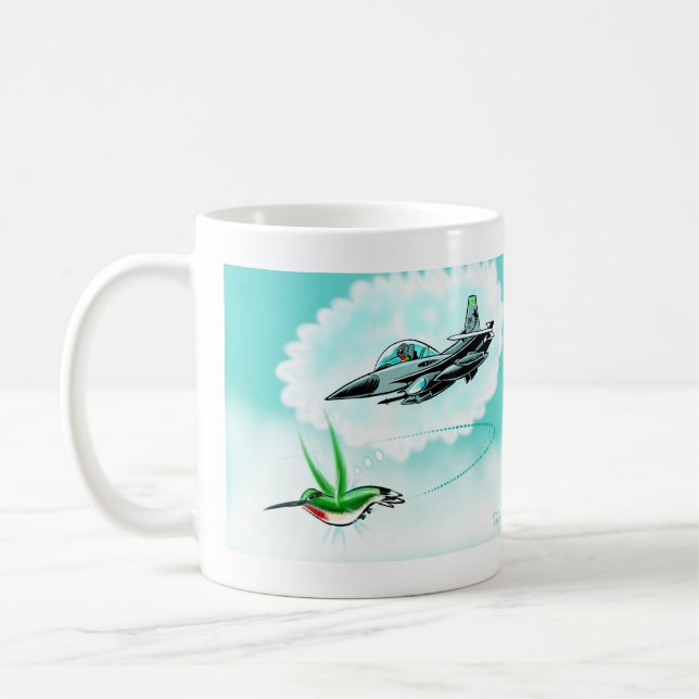 Taza De Café la actitud es todo los aguijones (Izquierda)