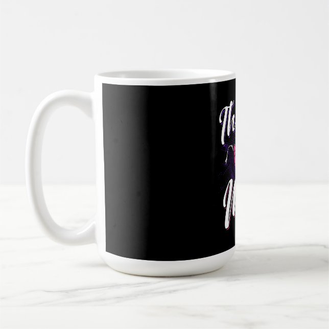 Taza De Café La actriz femenina dramática en escena de actriz d (Izquierda)