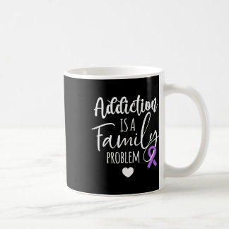 Taza De Café La Adicción Es Un Problema Familiar Conciencia Sob