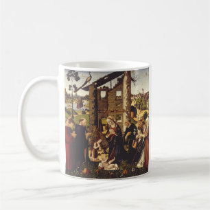 Taza De Café La Adoración de Biagio d'Antonio Arte Medieval