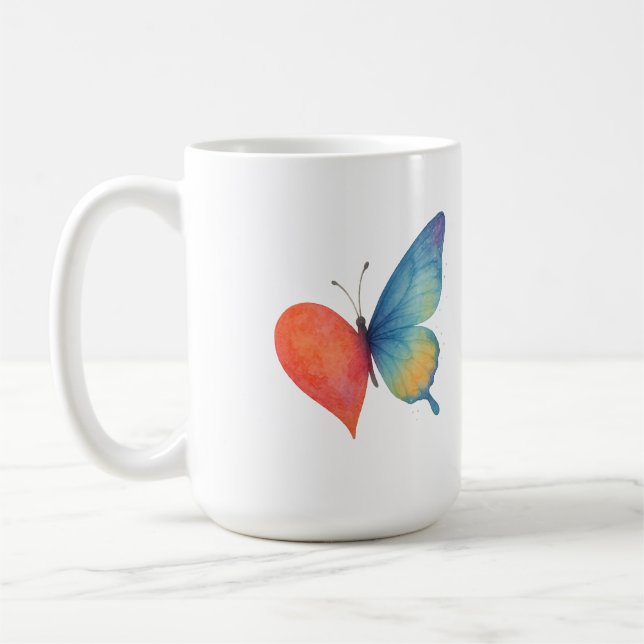 Taza De Café La afluencia del corazón (Izquierda)