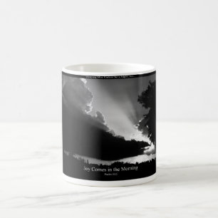 Taza De Café La alegría viene por la mañana