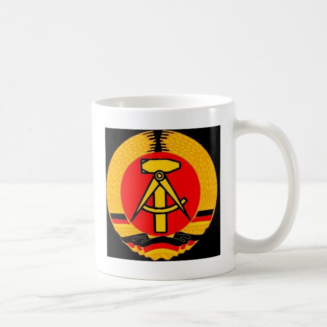TAZA DE CAFÉ LA ALEMANIA ORIENTAL (Derecha)