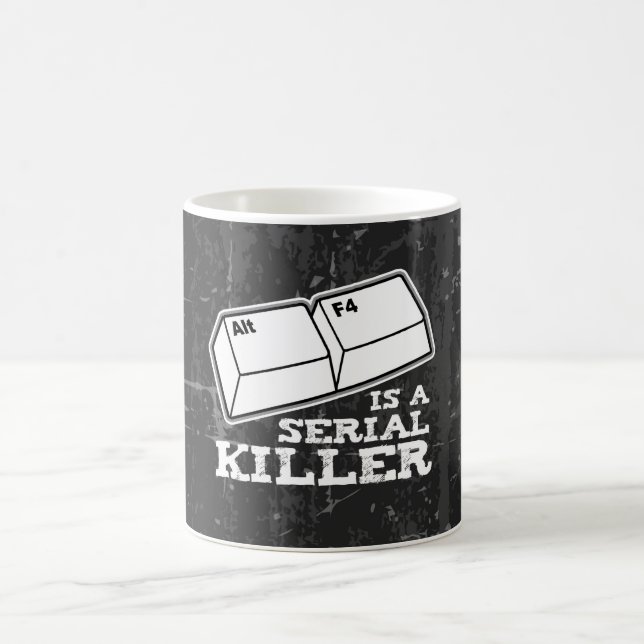 Taza De Café La Alt F4 Es Un Asesino En Serie (Centro)