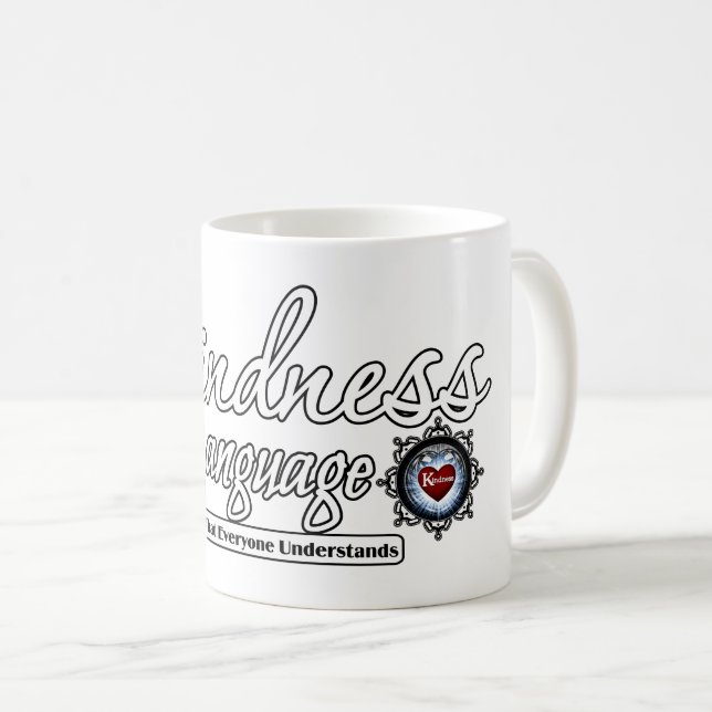Taza De Café La Amabilidad Es El Idioma (Anverso derecho)