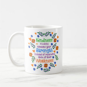 Taza De Café La Amabilidad Le Presta A Alguien Su Fuerza