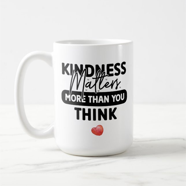 Taza De Café La amabilidad moderna importa (Izquierda)