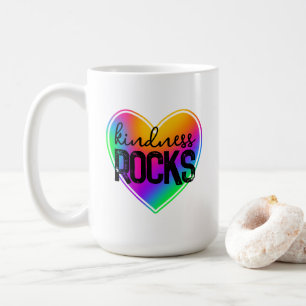Taza De Café La amabilidad sacude el arcoiris