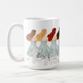 Taza De Café La amistad llega en todos los colores | Pelo multi