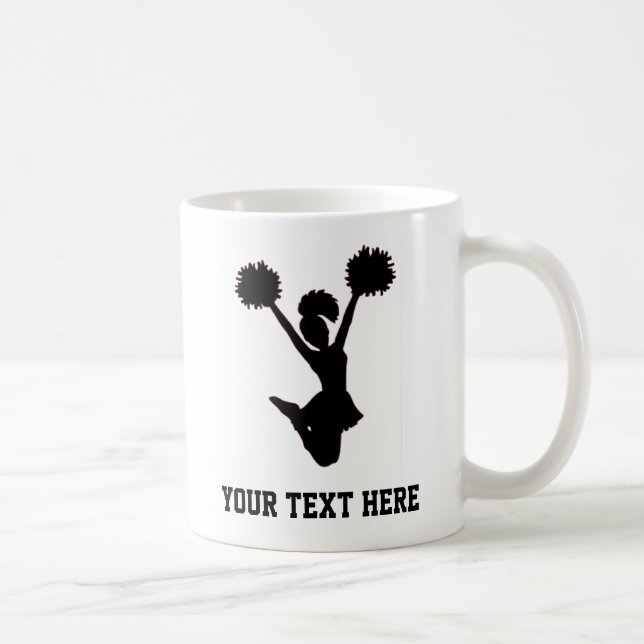Taza De Café La animadora personaliza (Derecha)
