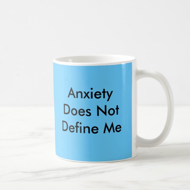 Taza De Café La ansiedad no me define (Derecha)