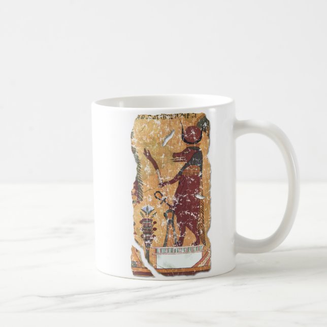 Taza De Café La antigua diosa egipcia Hathor (Derecha)