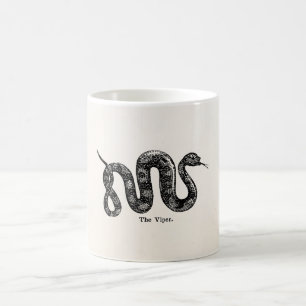 Taza De Café La antigüedad de la serpiente de la víbora de lo