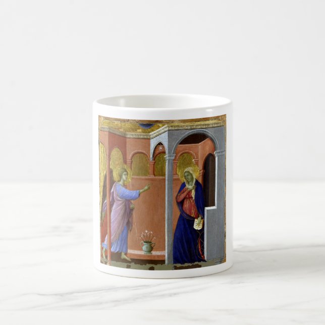 Taza De Café La Anunciación del Duccio de Buoninsegna (Centro)