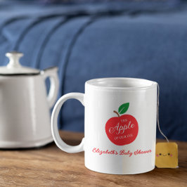 Taza De Café La Apple De Nuestro Baby Shower Ojo