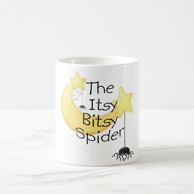 Taza De Café La araña itsy de Bitsy (Centro)