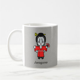 Taza De Café La araña japonesa Jorogumo: Personalizado Yokai