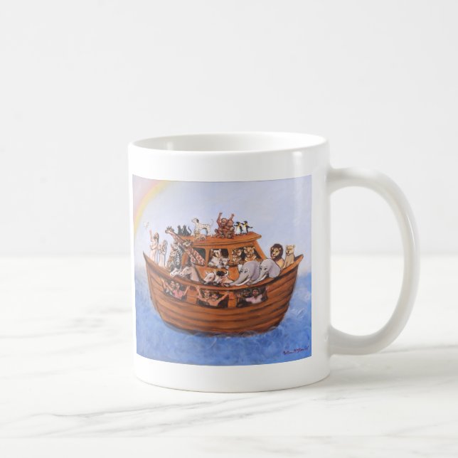 Taza De Café La arca de Noah (Derecha)