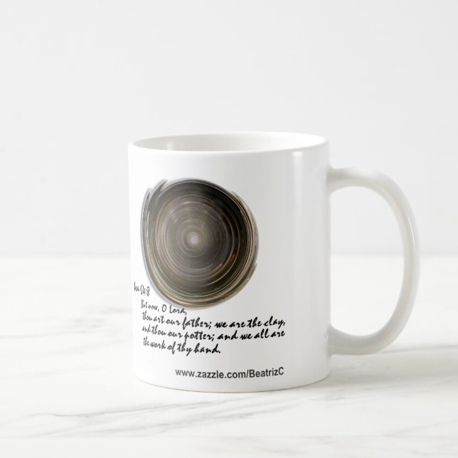 Taza De Café La arcilla del alfarero (Derecha)