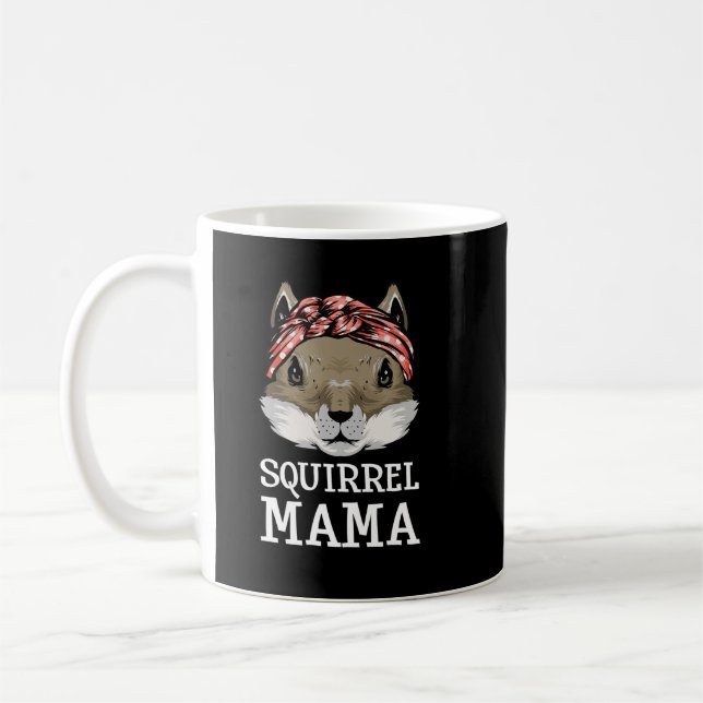Taza De Café La ardilla divertida Mama Rodents Chipmunks Ama A  (Izquierda)