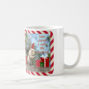 Taza De Café ¡La ardilla linda del navidad, tiene Navidad de