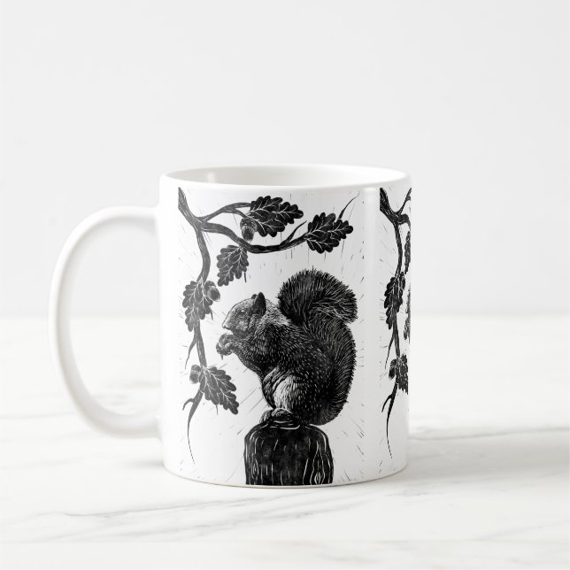 Taza De Café La ardilla y la bellota (Izquierda)