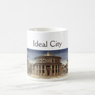 TAZA DE CAFÉ LA ARQUITECTURA IDEAL DE LA CIUDAD/RENAISSANCE, EL