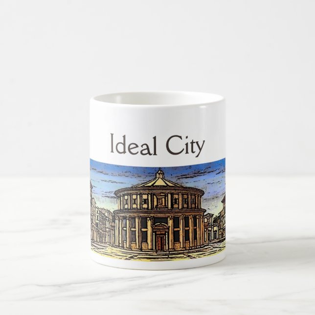 TAZA DE CAFÉ LA ARQUITECTURA IDEAL DE LA CIUDAD/RENAISSANCE, EL (Centro)