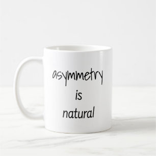 Taza De Café La Asimetría Es La Mug Natural
