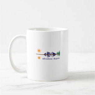 Taza De Café La aventura comienza