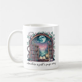 Taza De Café La aventura de Book Lover es una página de distanc