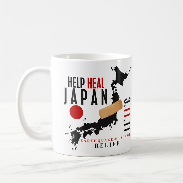 TAZA DE CAFÉ LA AYUDA CURA JAPÓN #3 (Izquierda)