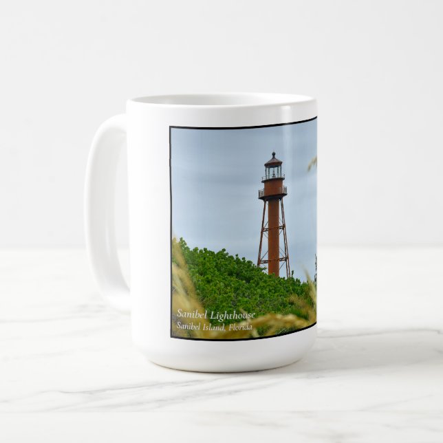 Taza De Café La baliza de Sanibel (Anverso izquierdo)