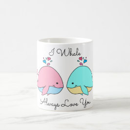 Taza De Café La ballena siempre te ama Kawaii