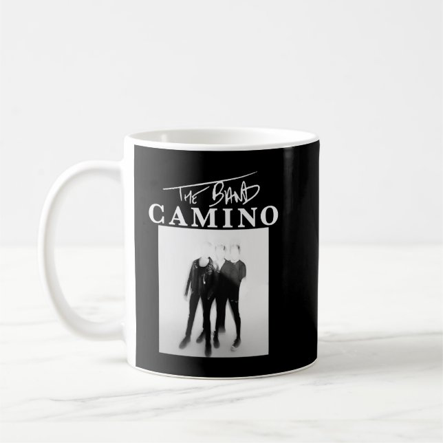 Taza De Café La banda Camino Merch Band Camino Pegatina (Izquierda)