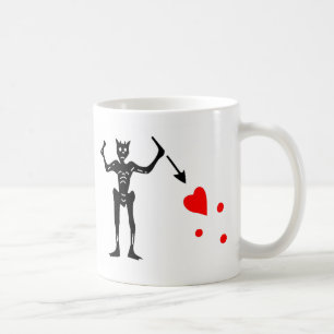 Taza De Café La bandera auténtica de Blackbeard
