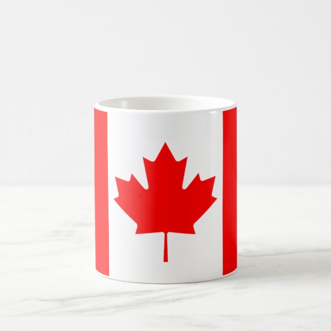 Taza De Café La bandera canadiense, Canadá (Centro)